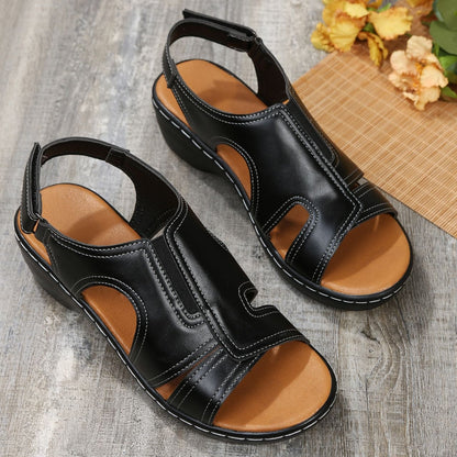 Duana - Sandali casual con tacco aperto per donne