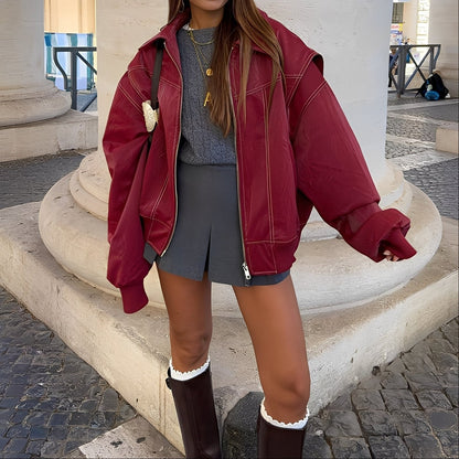 Hailie - Elegante giacca termica ampia per donne