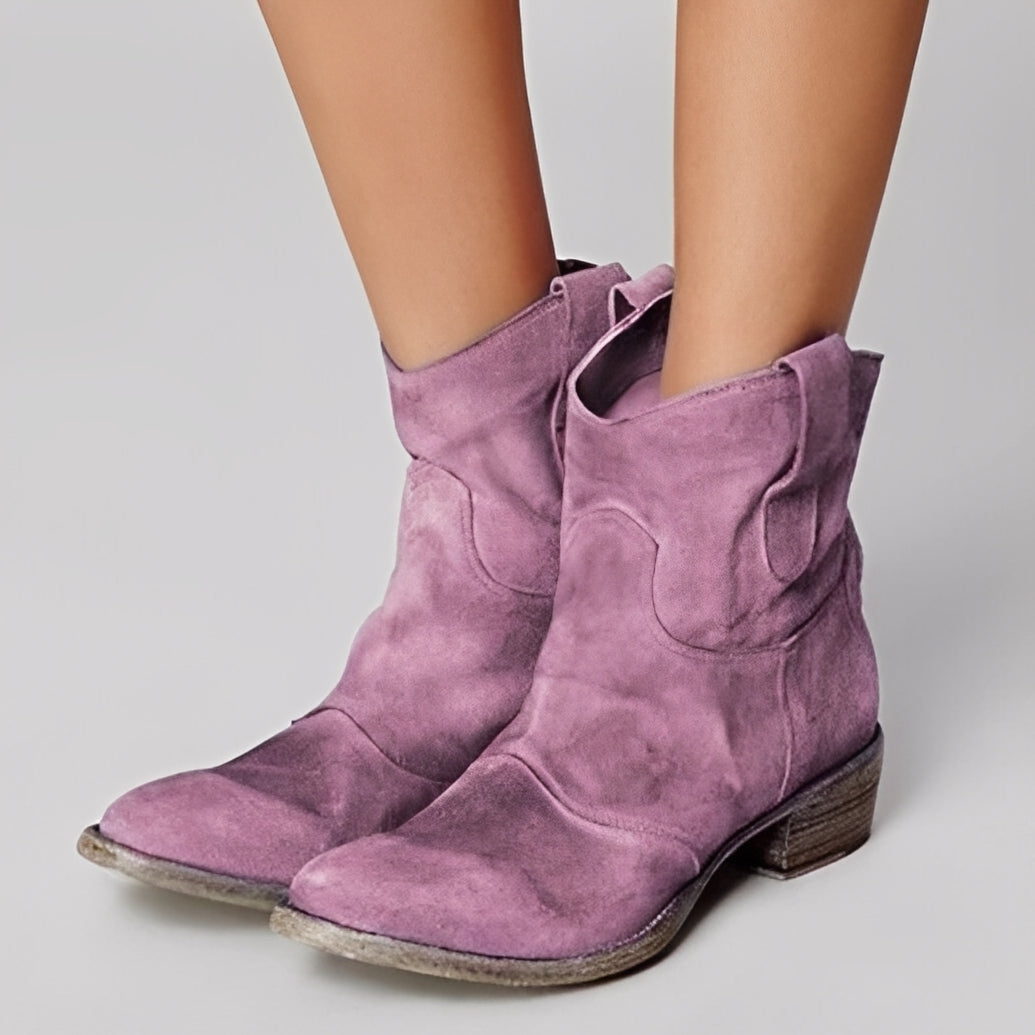 Margaret - Stivaletti in pelle casual per donne
