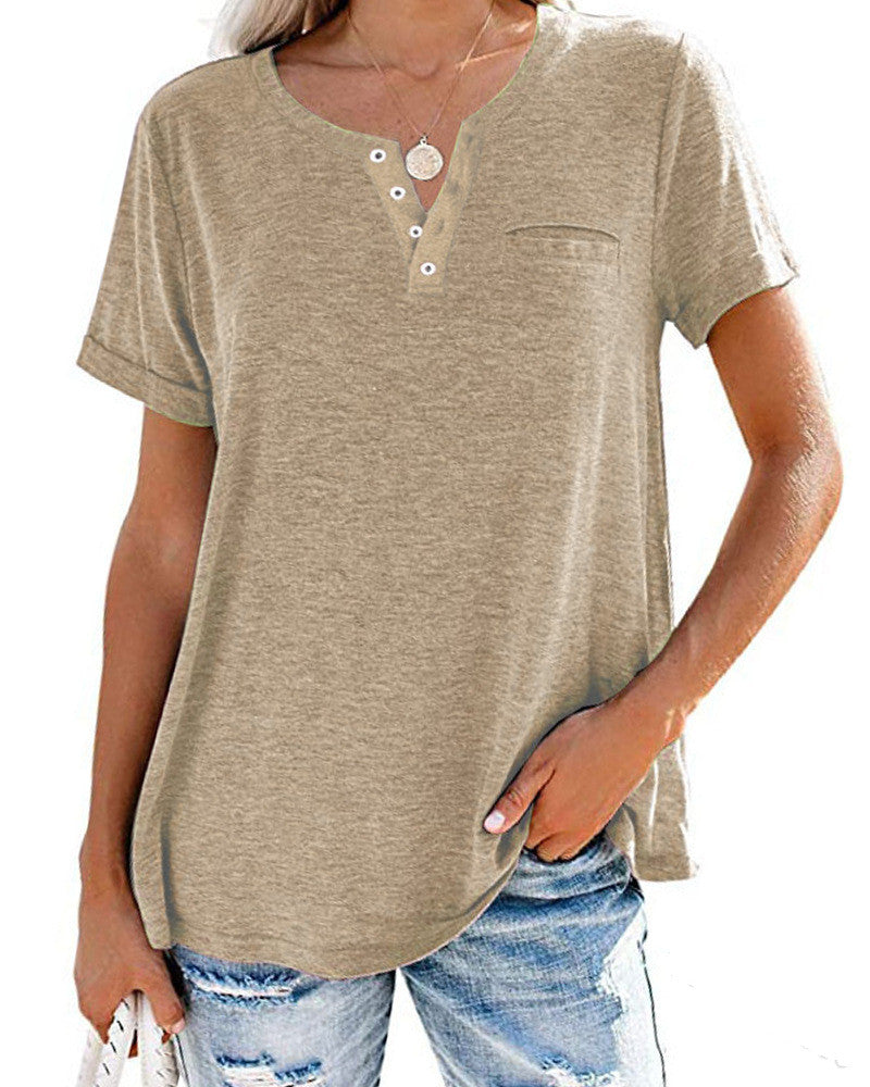 Élodie – Camicia da donna a maniche corte