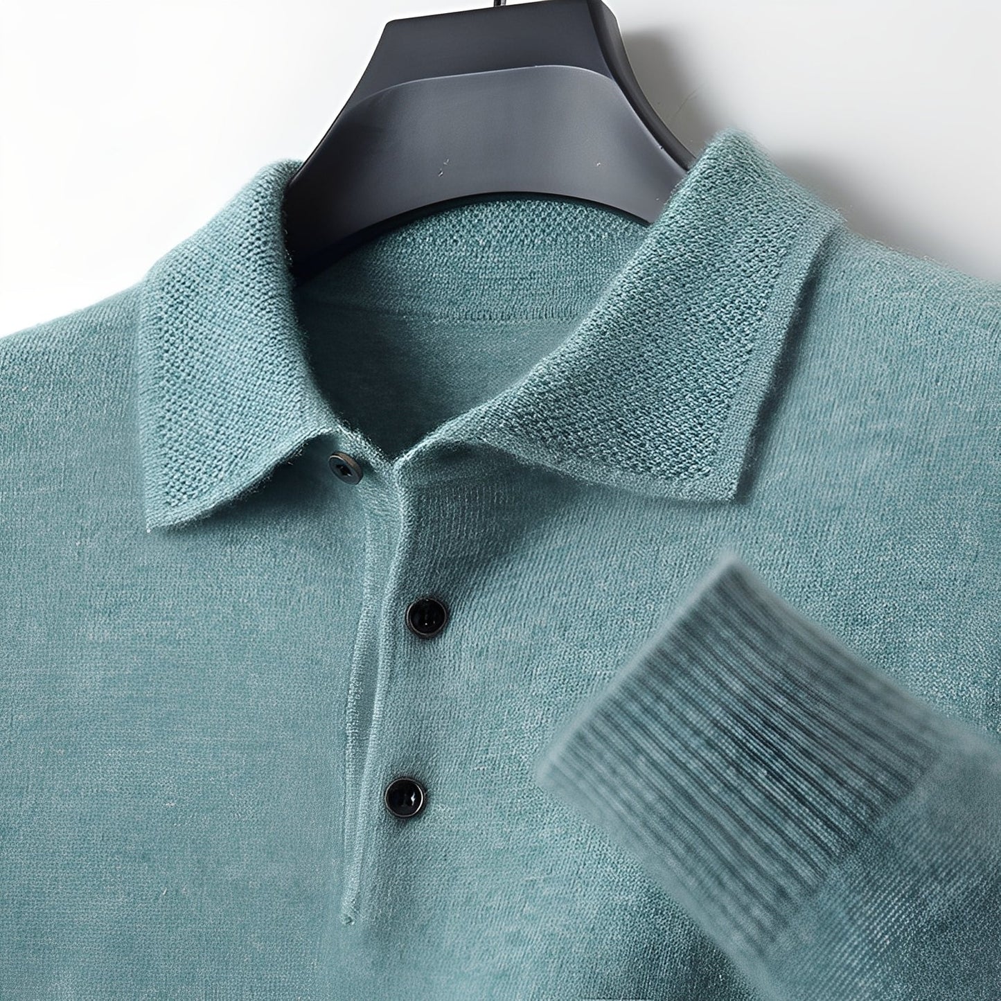Romilly - Polo Elegante in Cashmere per Uomo