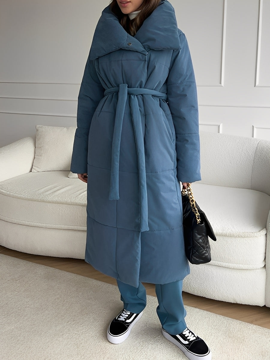 Adaline - Giacca lunga, calda, imbottita per donne
