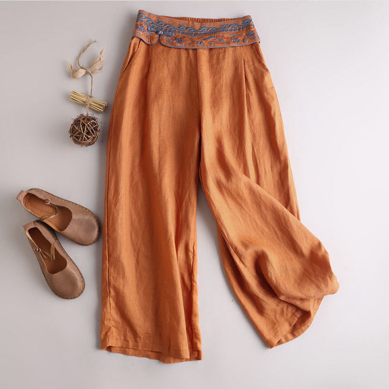 Solea – Pantaloni in Lino Eleganti e Comodi per l’Estate