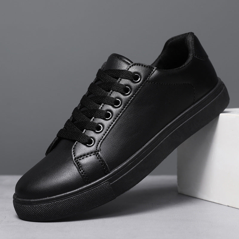Nicholas - Scarpe da ginnastica in pelle casual e semplici per uomo