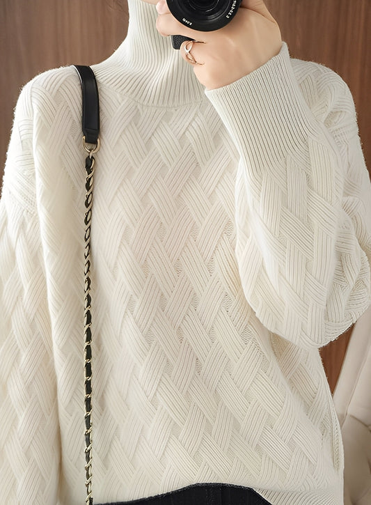 Ryanne - Maglione dolcevita in cashmere per donne