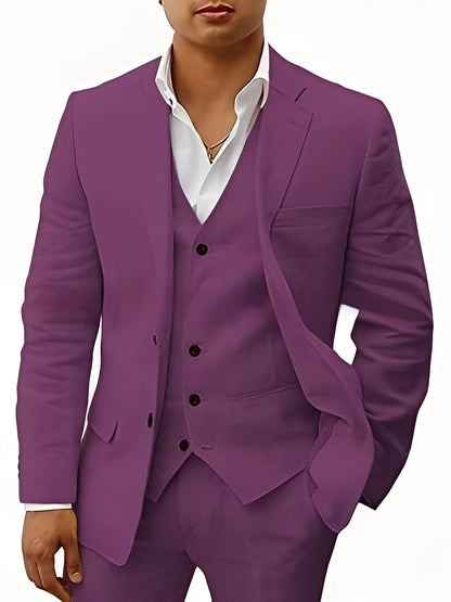 Thorley - Completo elegante da uomo a tre pezzi
