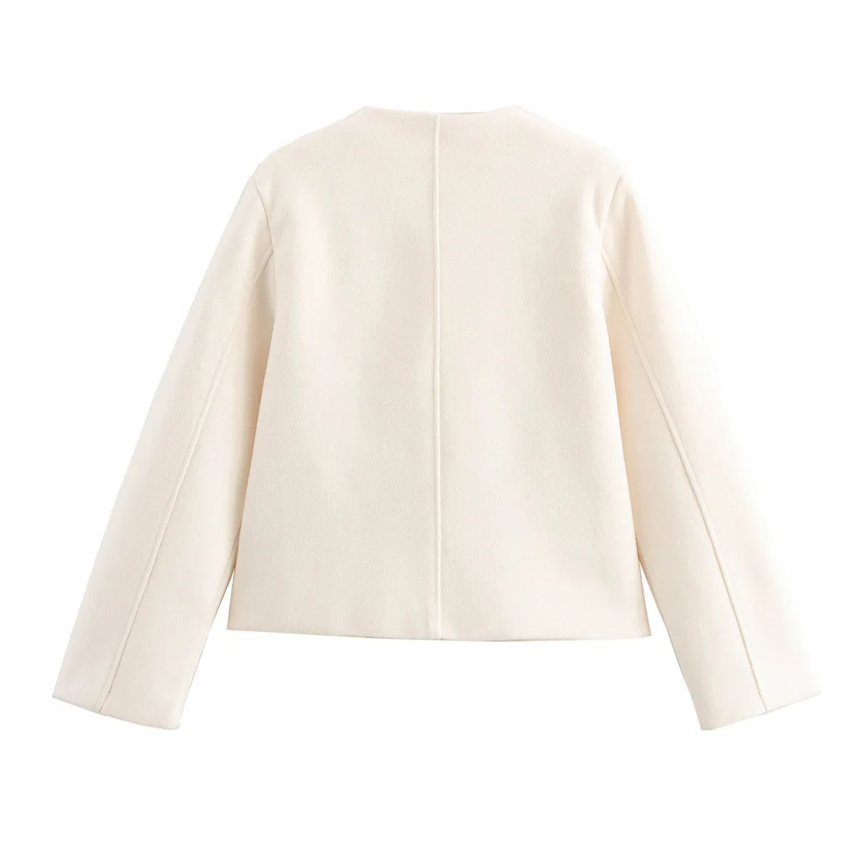 CozyChic - Il Cappotto in Lana Definitivo con Collo Quadrato