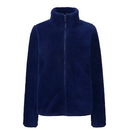 Alexis - Gilet elegante in pile con zip frontale per donna