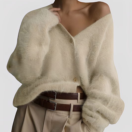 Lavena - Morbido Maglione Largo in Cashmere per Donne