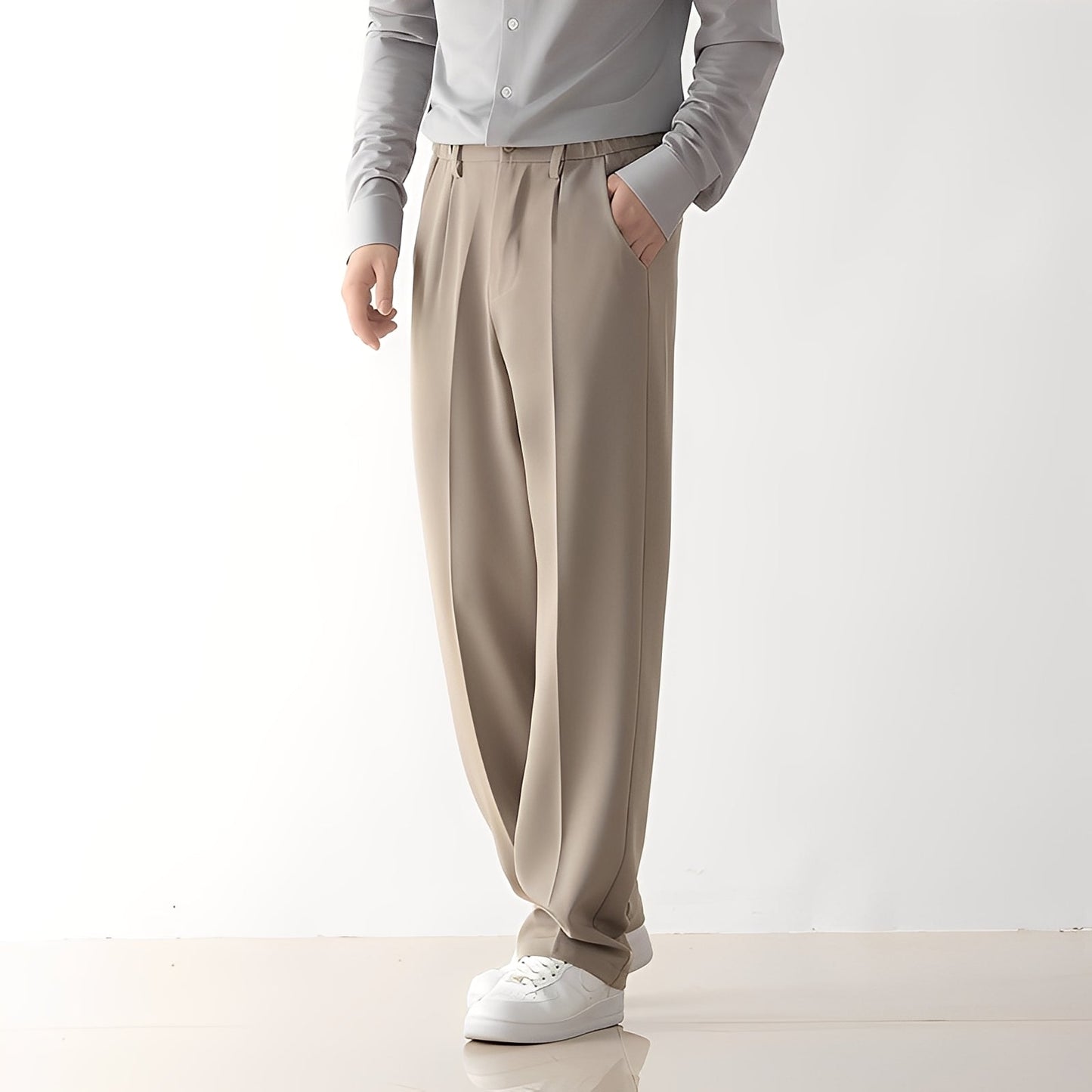 Dewey - Pantaloni ampi dal taglio casual per uomo