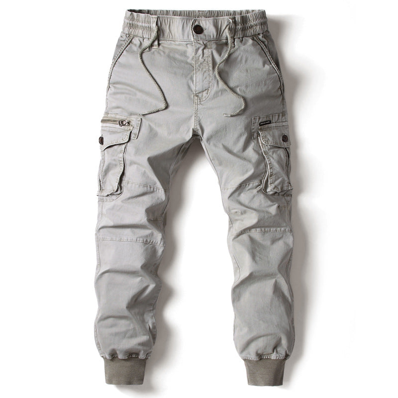 Trevor - Pantaloni cargo da uomo casual con molte tasche