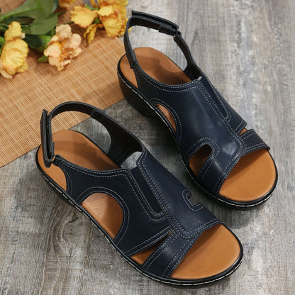 Duana - Sandali casual con tacco aperto per donne