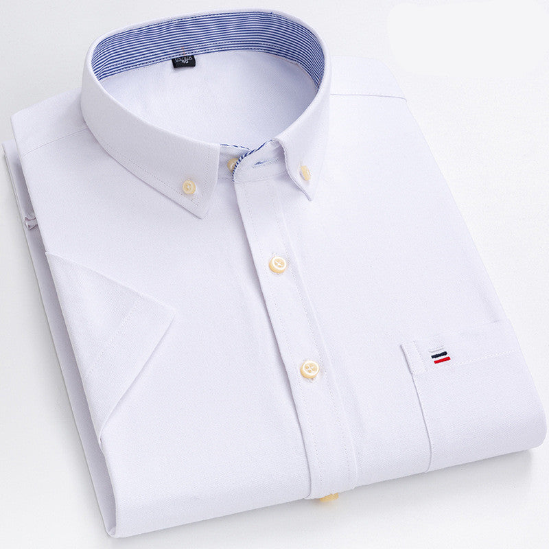 Desmond - Camicia leggera e informale con tasca sul petto per uomo
