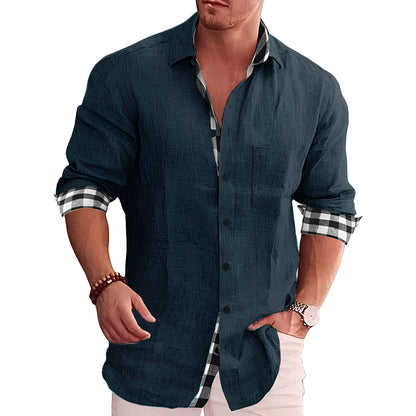 Ronald - Camicia uomo casual a quadri