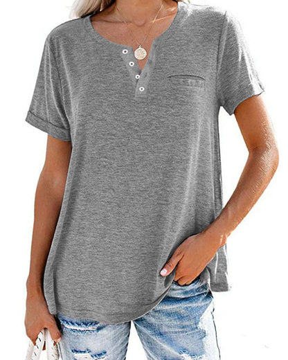 Élodie – Camicia da donna a maniche corte