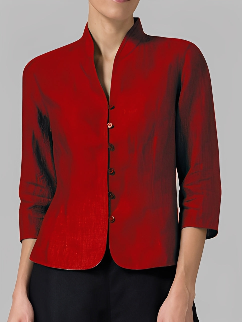 Lolicia - Maglia casual con maniche tre quarti da donna