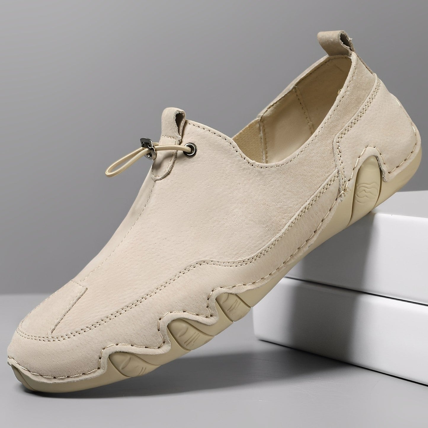 Everard - Elegante, pantofole in pelle per uomini da indossare liberamente