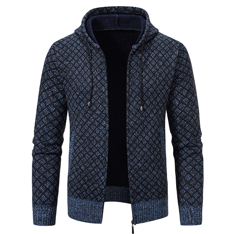 Winton - Giacca stretta e elegante con cappuccio per uomo