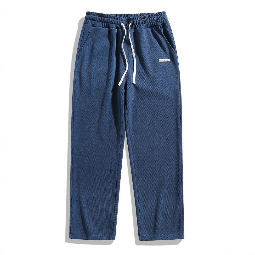 Kenrick - Pantaloni uomo a coste dritte