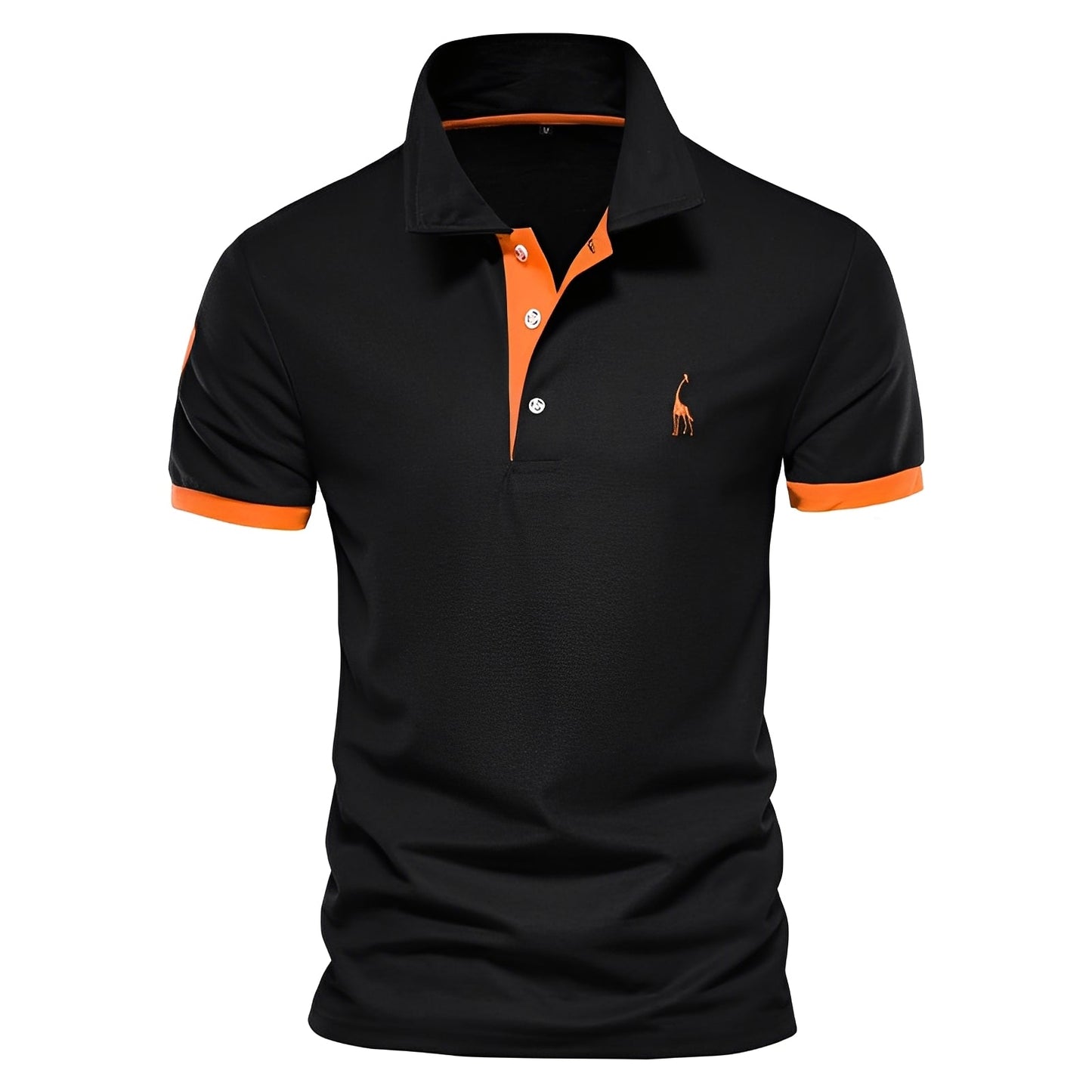 Victor - Polo a Maniche Corte Casual per Uomo