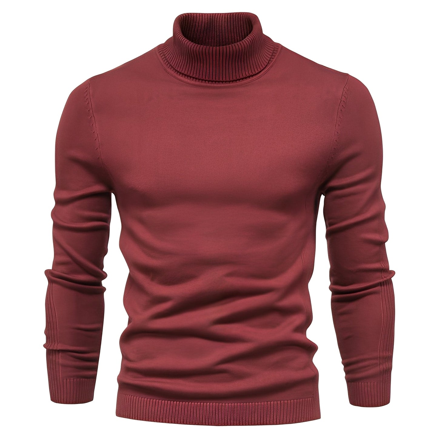 Carson - Maglione da uomo in cashmere casual e aderente