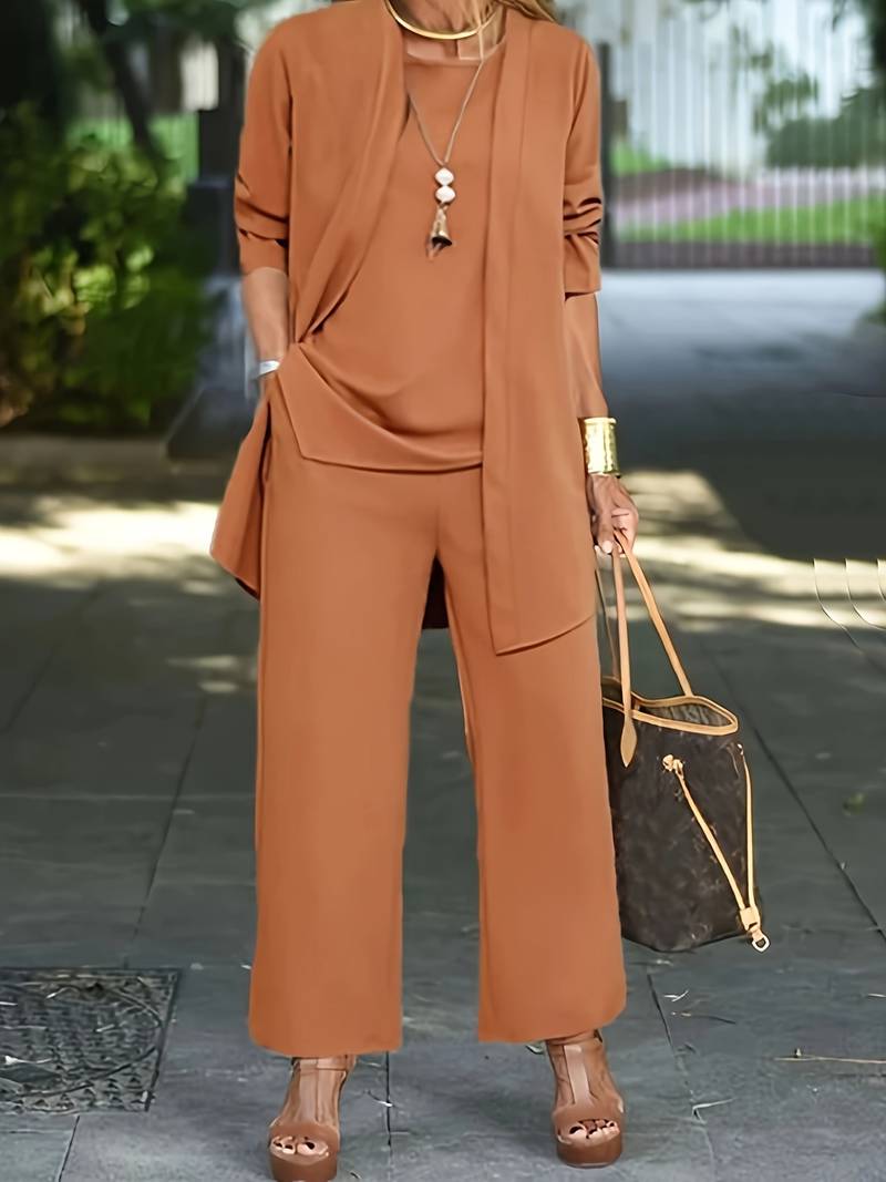 Daisy - Elegante set di completo a tre pezzi per donne