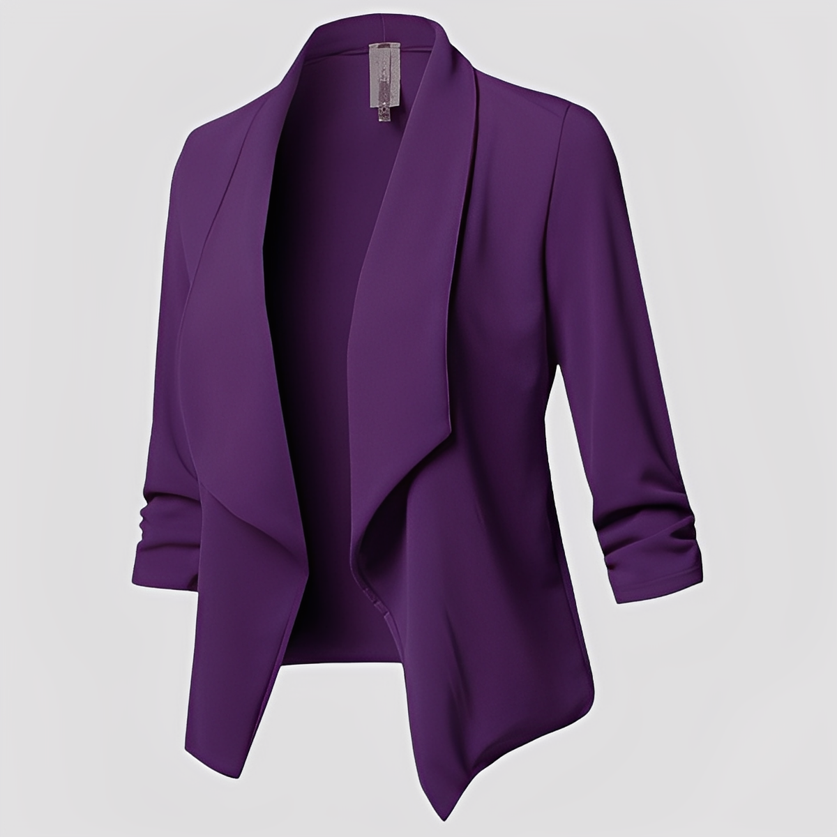 Jolie - Blazer plissettato alla moda per donne