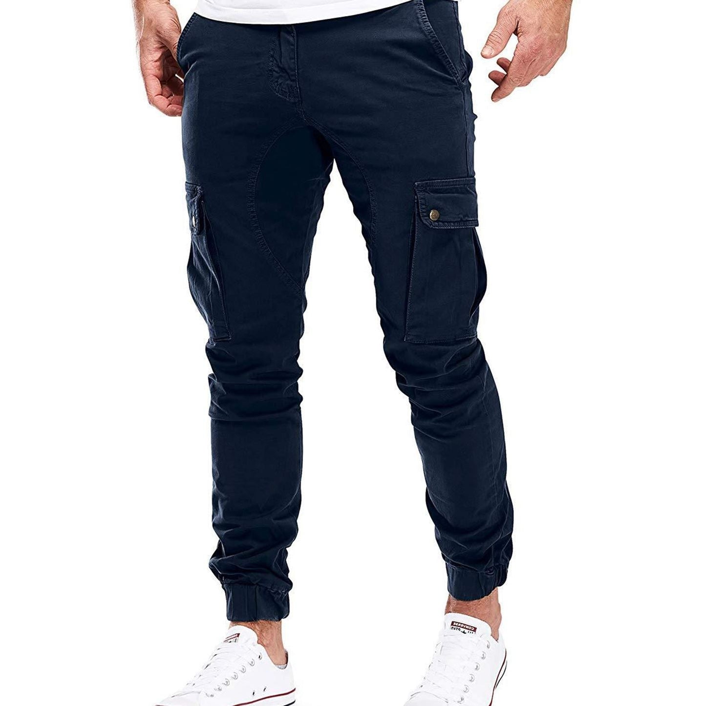 Ashton - Pantaloni cargo pratici e casual per uomo