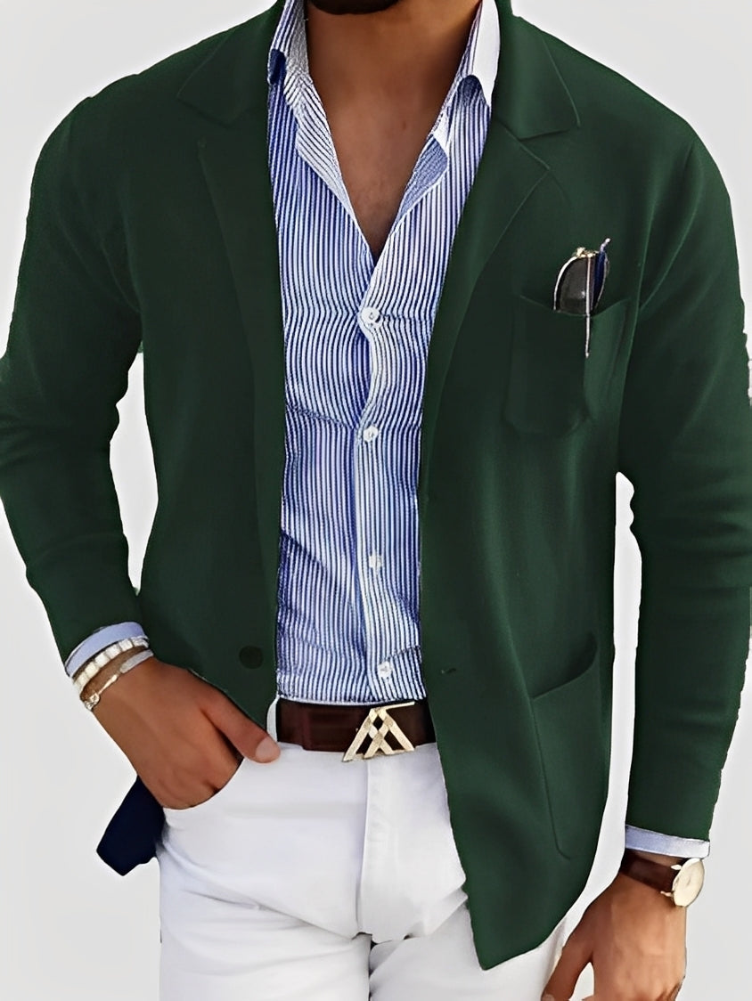 Darrin - Cardigan informale con tasche per uomini