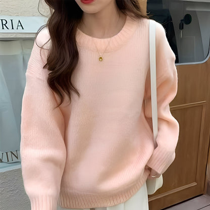 Roxanna - Pullover Oversize Semplice per Donne