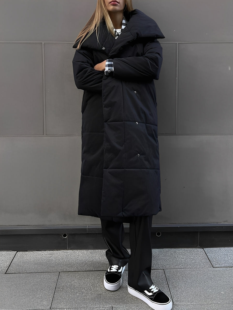 Adaline - Giacca lunga, calda, imbottita per donne