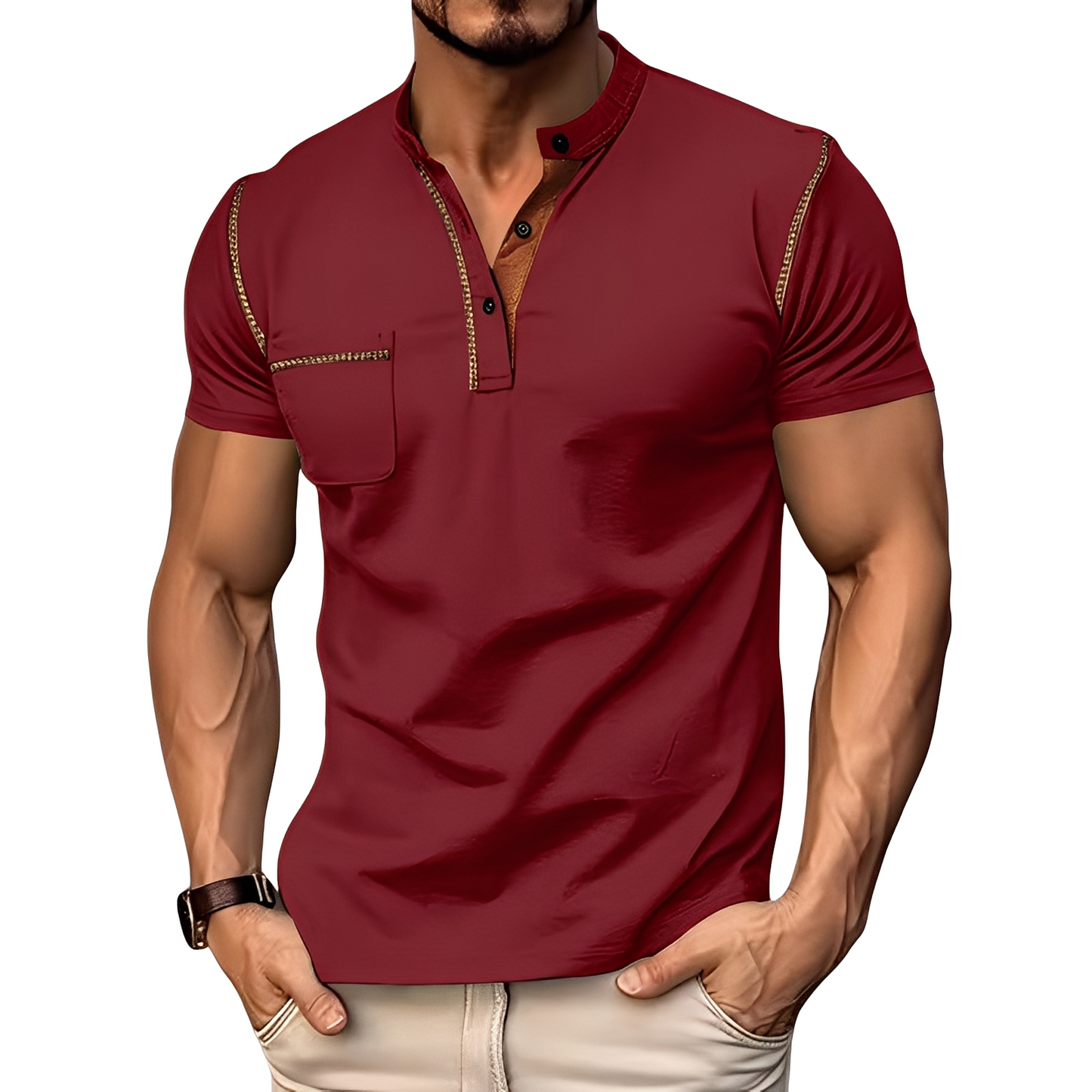 Brandon - Polo elegante e comoda per uomo