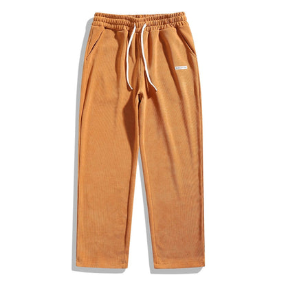 Kenrick - Pantaloni uomo a coste dritte