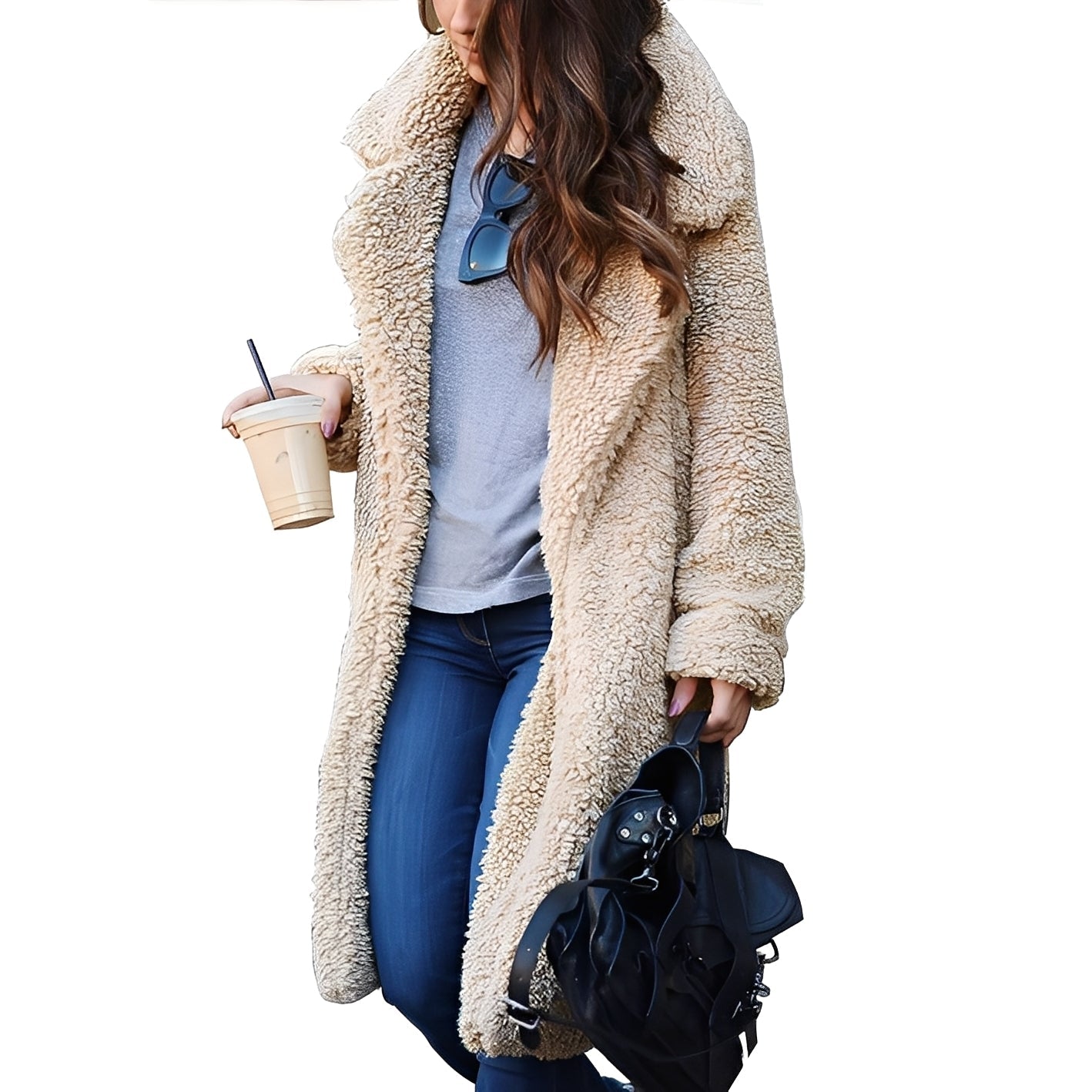 Katharine - Raffinata pelliccia di lana per donne