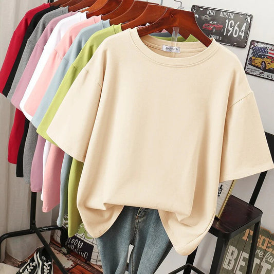 Arabella - T-shirt in cotone largo per donne