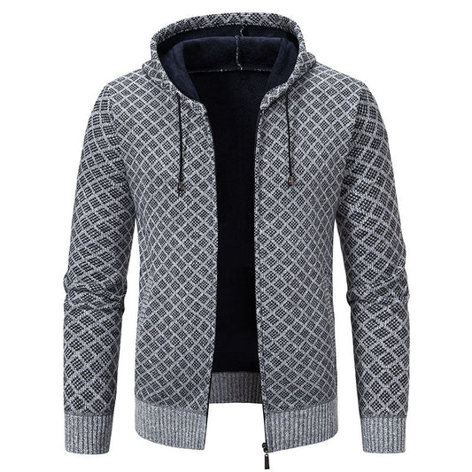 Winton - Giacca stretta e elegante con cappuccio per uomo