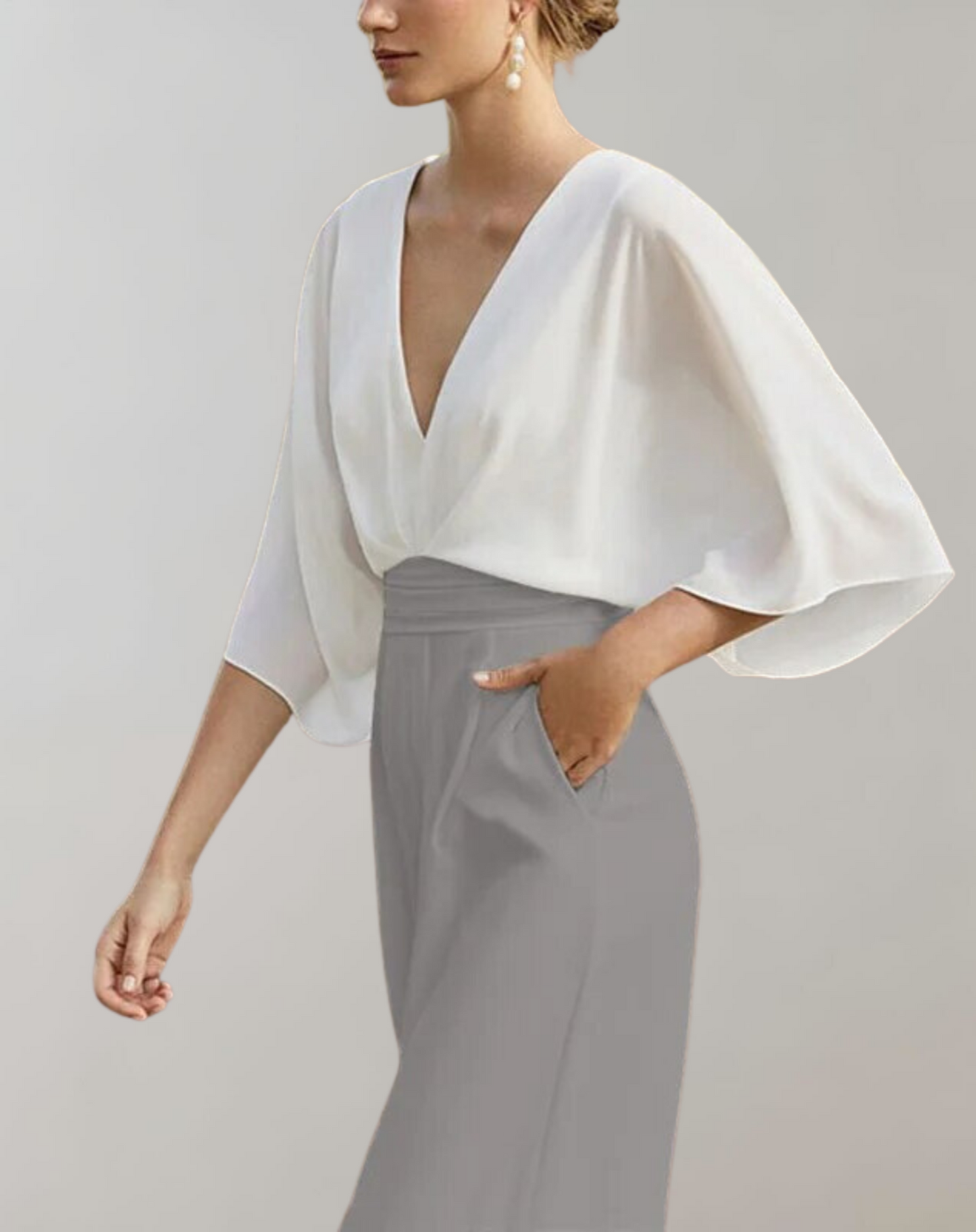 Yoko – Tuta casual con gamba larga