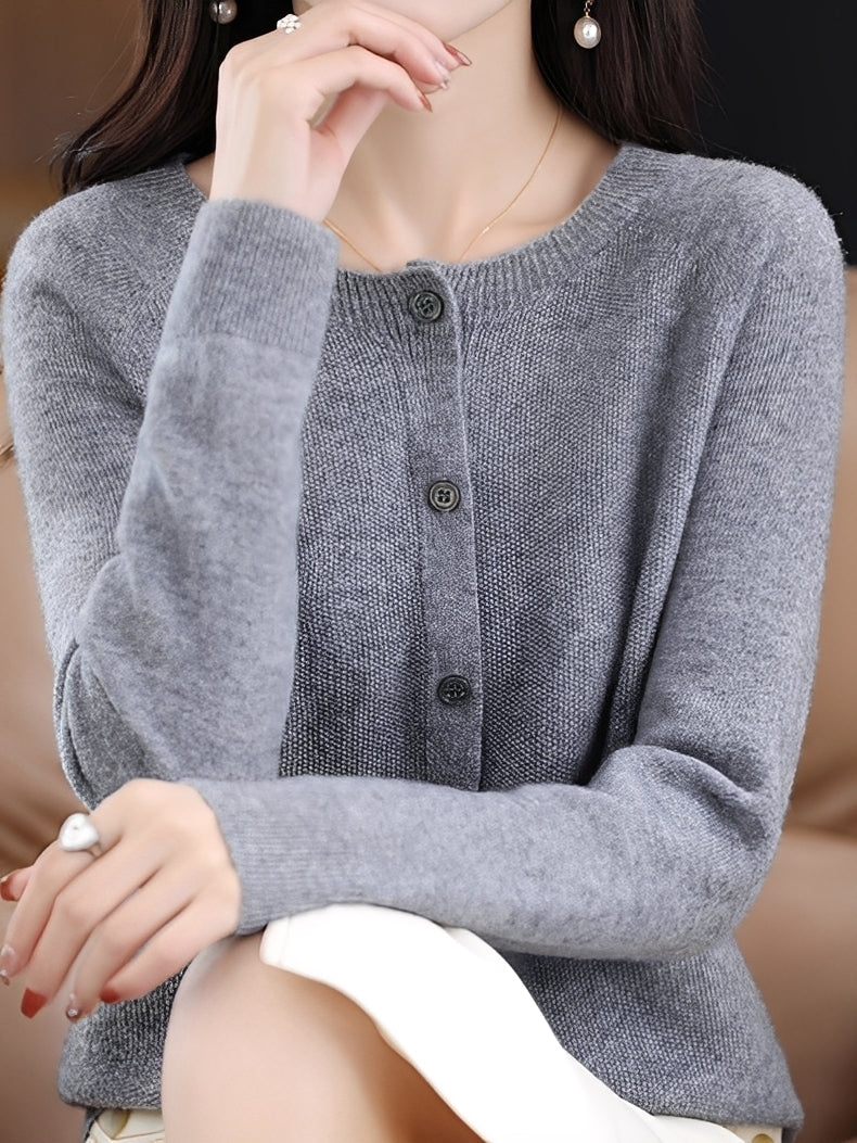 Arabella - Maglione largo in lana casual per donne