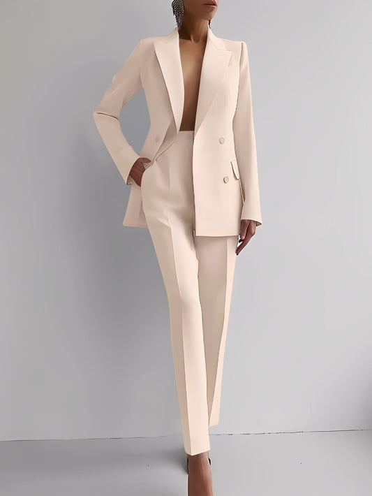 Nydia - Completo formale slim-fit di giacca e pantaloni per donne