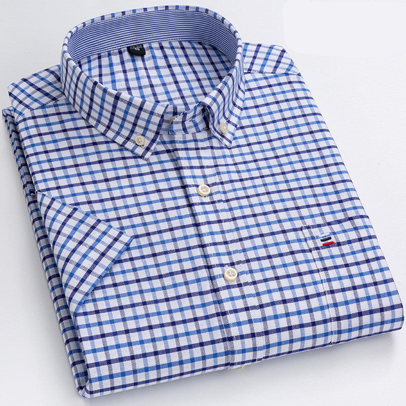 Desmond - Camicia leggera e informale con tasca sul petto per uomo