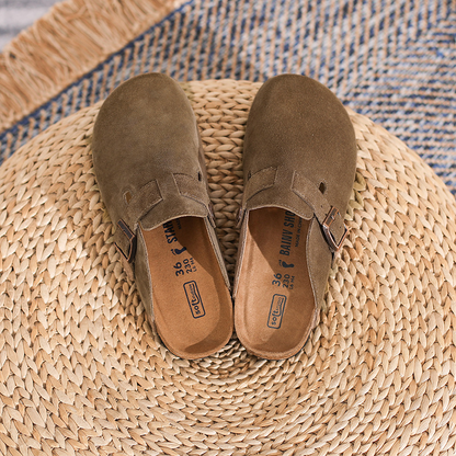 Leila - Pantofola unisex con fibbia regolabile