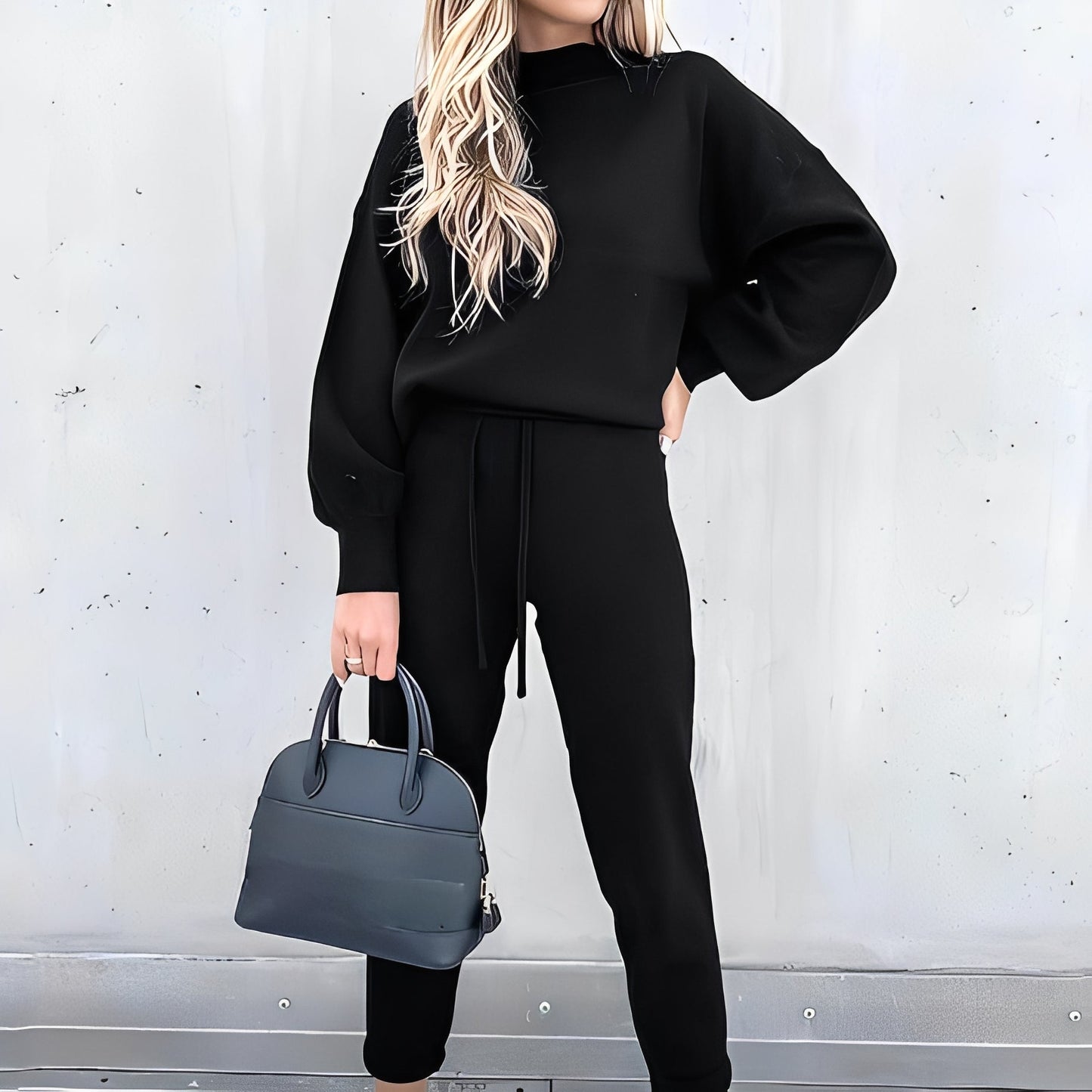 Quincey - Set di tuta morbida e casual per donna