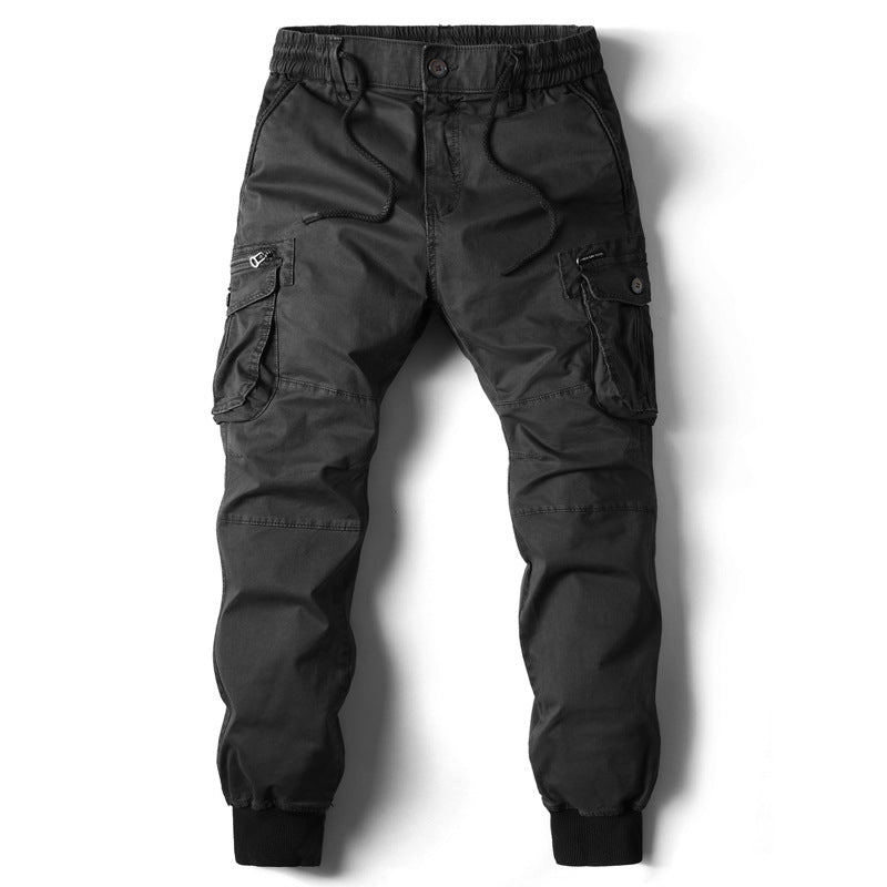Trevor - Pantaloni cargo da uomo casual con molte tasche