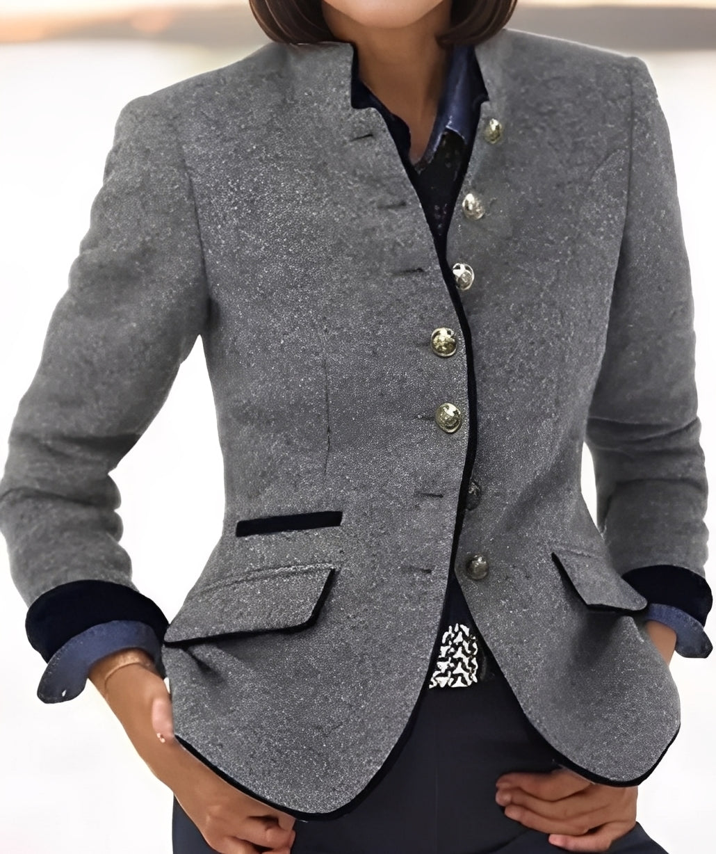 Kaelyn - Giacca moderna da tempo libero con tasche per donne