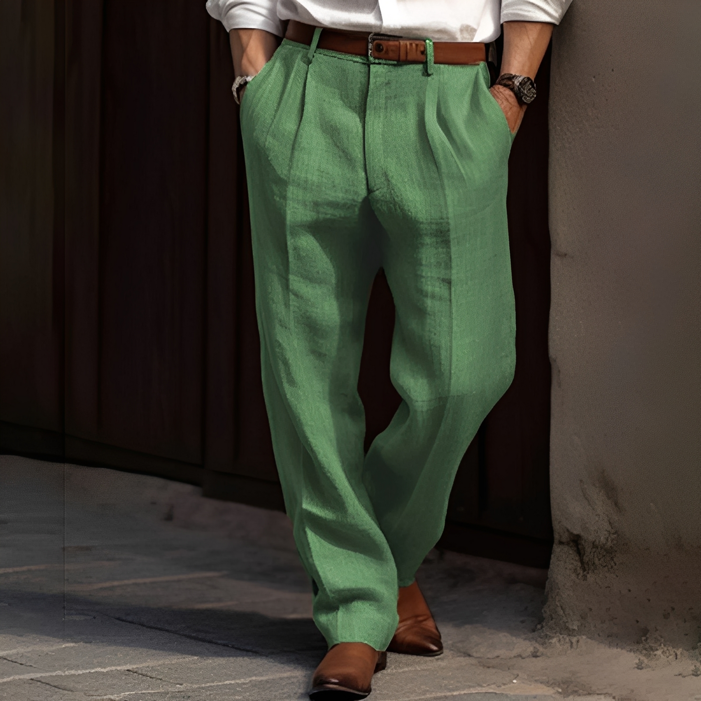 Lennart – Pantaloni da uomo flessibili con taglio elegante