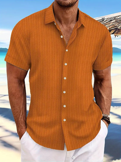 Troy - Camicia Classica con Bottoni