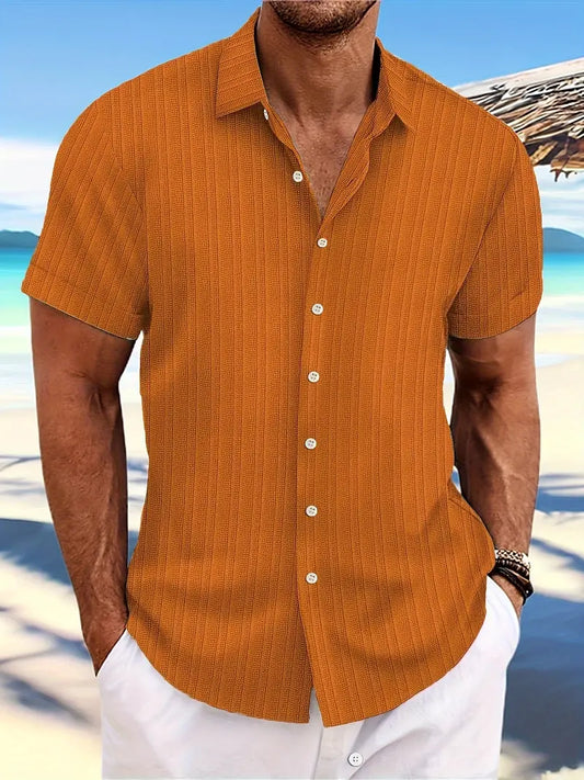 Troy - Camicia Classica con Bottoni