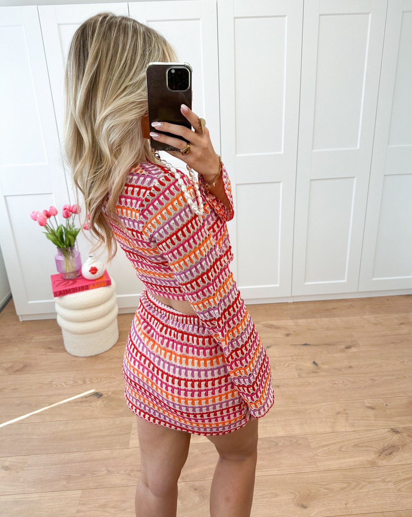 Giada – Completo Crop Top e Minigonna