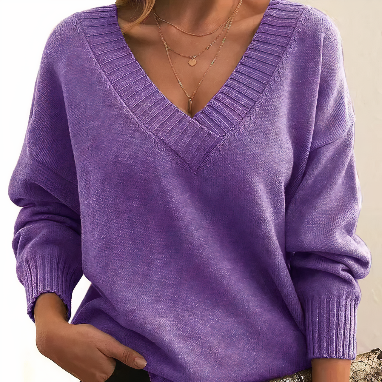 Autunno – Elegante Maglione in Cashmere