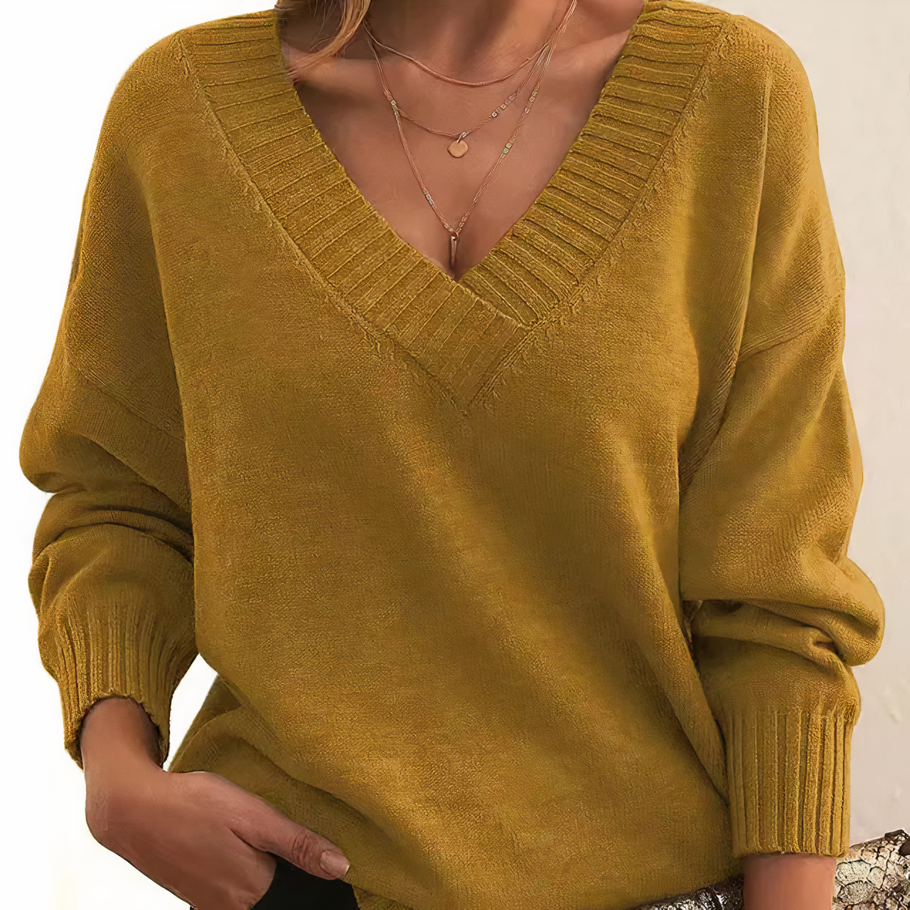 Autunno – Elegante Maglione in Cashmere